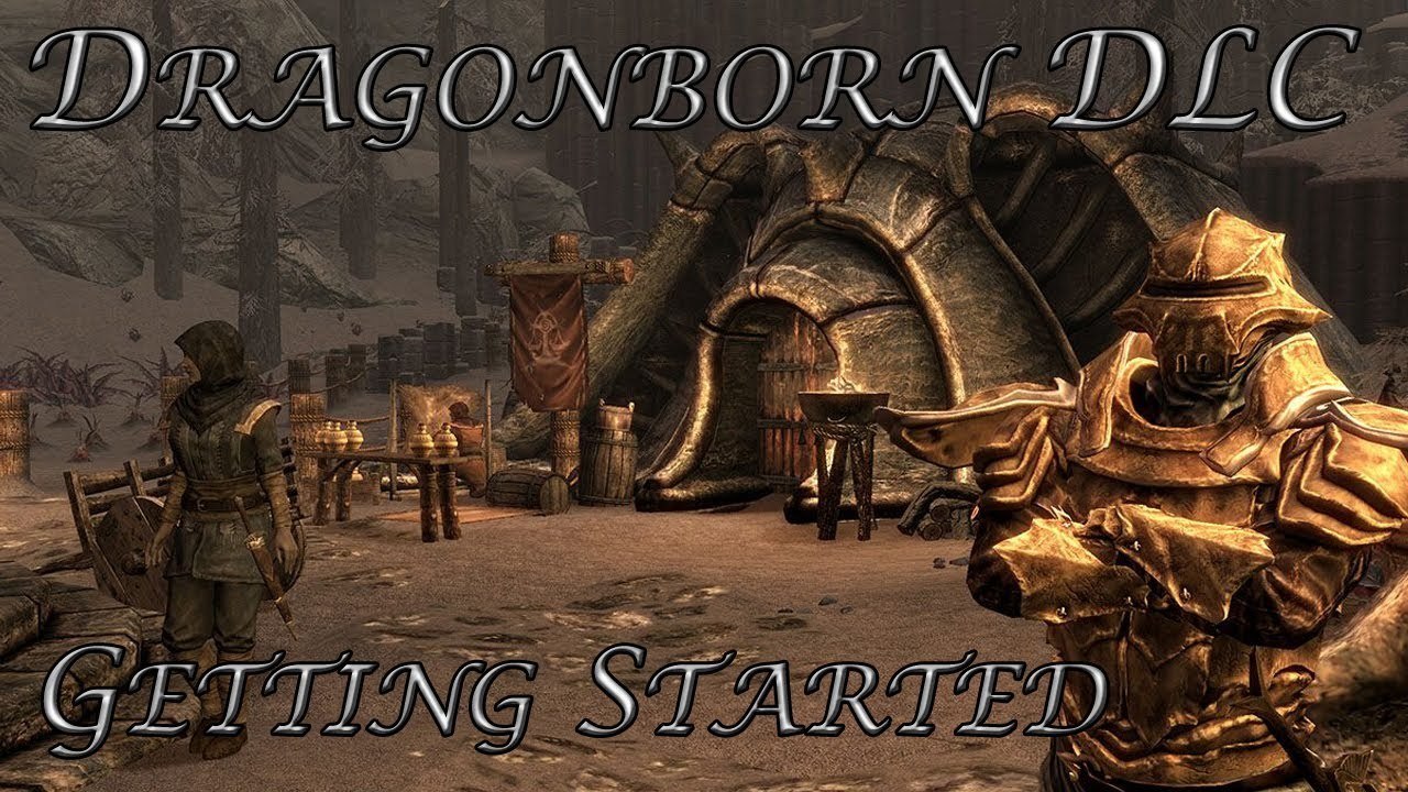 Skyrim DLC: Dragonborn - Getting started