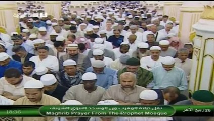 26th February 2014 Madeenah Maghrib led by Sheikh Budayr