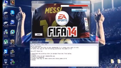 Download FIFA 14 KEYGEN Generator v1.4   XBOX 360,PS3,PC