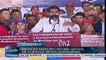 Afirma pdte. Maduro que chavismo está cohesionado y crece en Venezuela