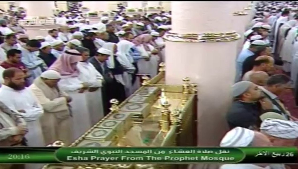 26th February 2014 Madeenah 'Isha led by Sheikh Hudhaify