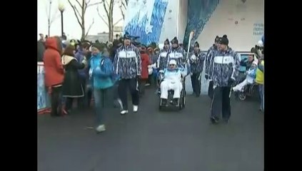 La Russie rallume la flamme pour les Jeux paralympiques