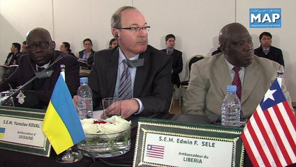 أنيس بيرو يلتقي بعدد من السفراء المعتمدين لدى المملكة