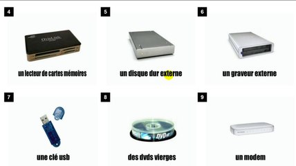 Learn French # Vocabulary # L'informatique