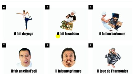 Learn French # Vocabulary # Que fait-il