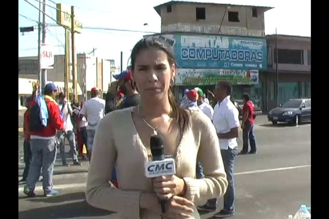Estudiantes del Municipio Lagunillas tomaron las calles: "Estaremos aquí hasta que caiga el gobierno"