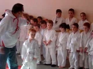 Enora et Sam karatékas