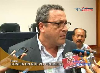 El presidente de la Asamblea Nacional de Gobiernos Regionales y presidente regional de Piura, Javier Atkins, respalda y confía en la capacidad de diálogo del anunciado Premier y presidente regional de San Martín