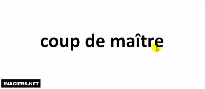 Pronounce like a French # 1750 French words