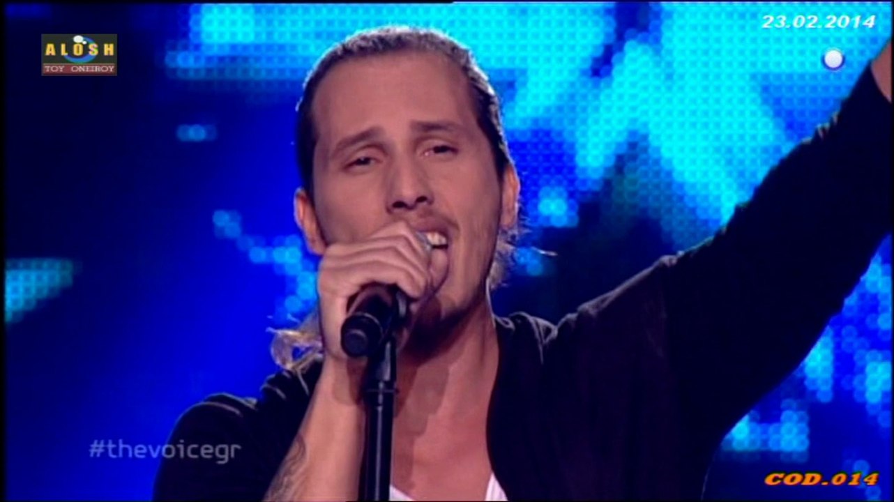 The Voice Of Greece - Δημητρης Τικτοπουλος [We Are The Champions]..23/2/2014