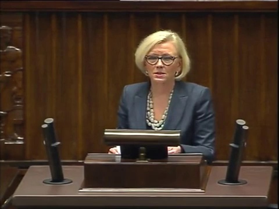 Marzena Machałek - wystąpienie z 19 lutego 2014 r.
