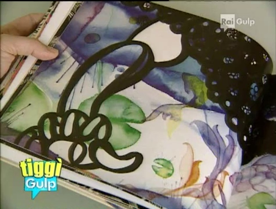 Gilgamesh e Matteo Fago al Tiggì Gulp (rai Gulp) del 25.2.1