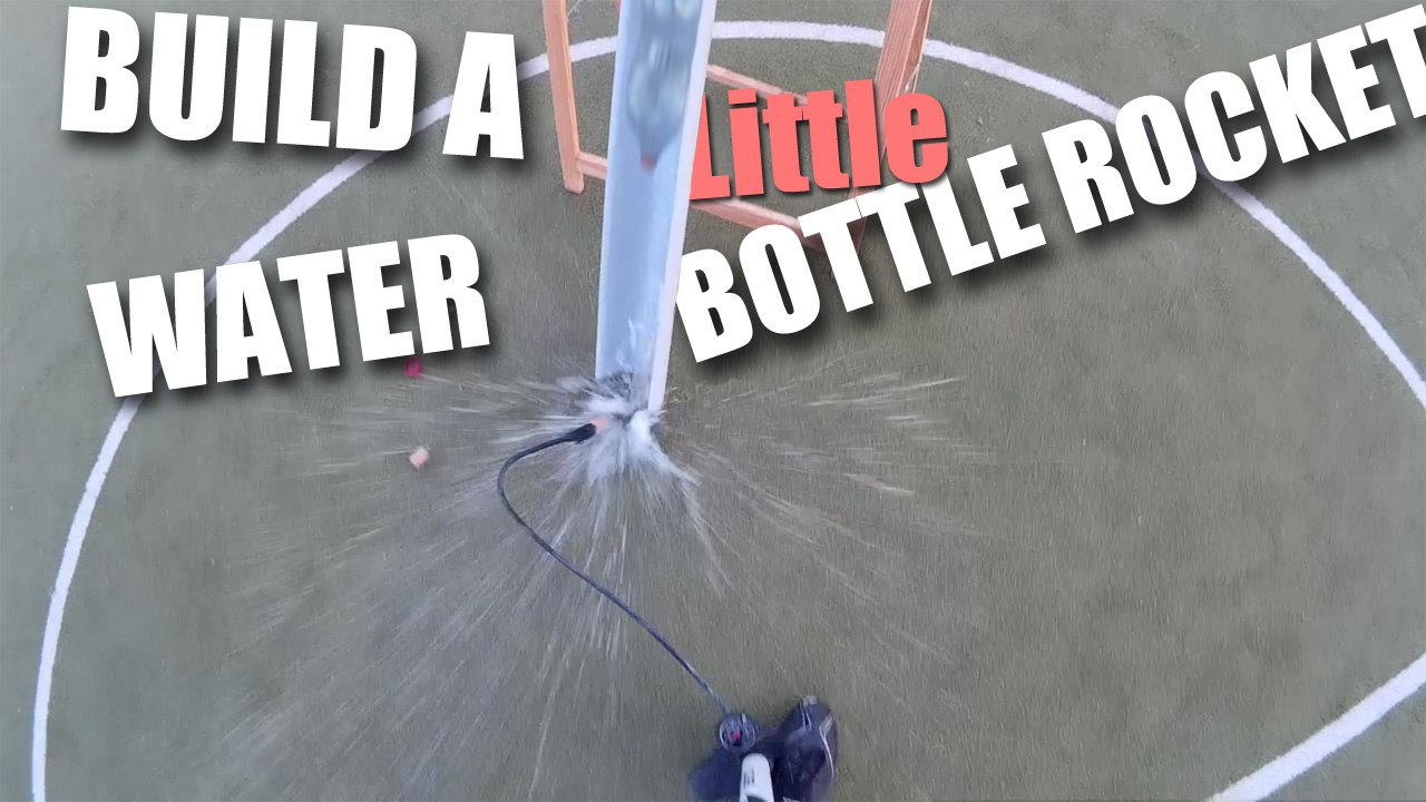 Fabriquer une petite fusée à eau / Build a little water bottle rocket
