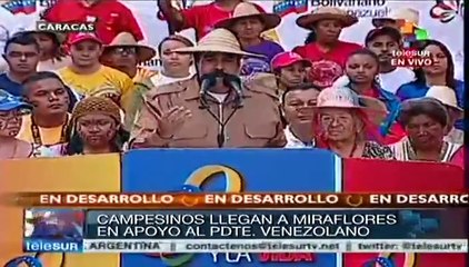 Más de 3 millones de hectáreas devueltas a campesinos: Nicolás Maduro