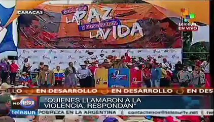 Muertos en Venezuela responsabilidad de ultraderecha: Maduro