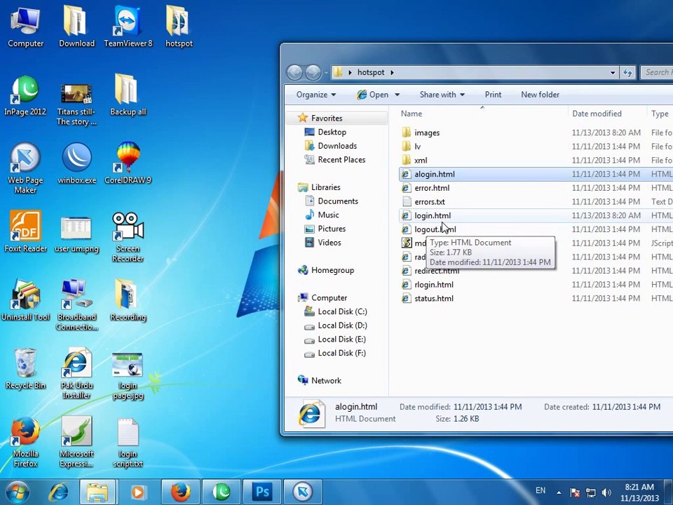 Easy Way to Create Mikrotik Hotspot Login Page