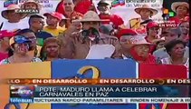 Maduro llama a venezolanos a celebrar carnavales en paz