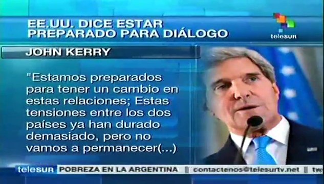 EE.UU. asegura estar preparado para el diálogo con Venezuela