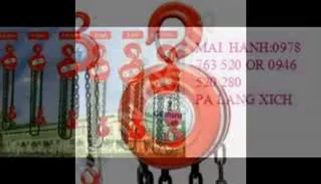 0978 763 520- Pa Lăng Xích Kéo Tay 5 Tấn-3m,