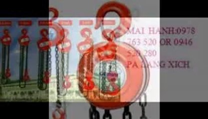 0978 763 520- PA lăng xích kéo tay‎