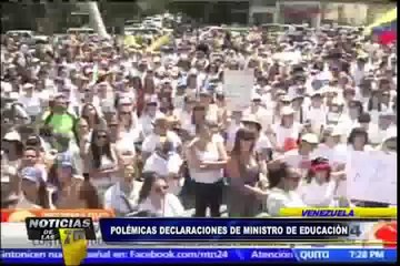 Noticias de las 7: ministro venezolano y su polémica frase sobre la crisis en su país (2/2)