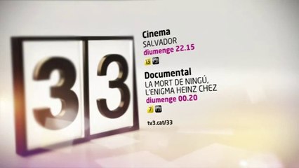 TV3 - Diumenge a les 22.15 - "Especial Puig Antic" al 33