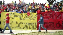 Campesinos marchan en apoyo a Maduro