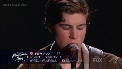 Sam Woolf - Unwell - American Idol 13 (Top 13)