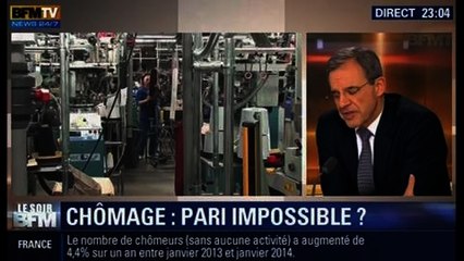 Le Soir BFM: Nouvelle hausse du taux de chômage en janvier - 26/02 4/6
