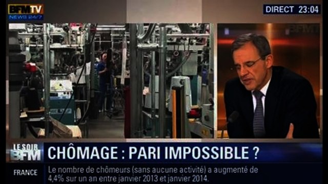 Le Soir BFM: Nouvelle hausse du taux de chômage en janvier - 26/02 4/6