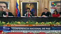 Presidente Nicolás Maduro instala la Conferencia Nacional de Paz