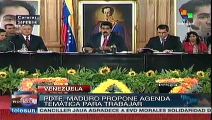 Sesiona en Venezuela la Conferencia Nacional por la Paz