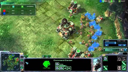 Starcraft 2 Türkçe Anlatım Tt.Spartacus vs rocker_tr TvT Lost Temple