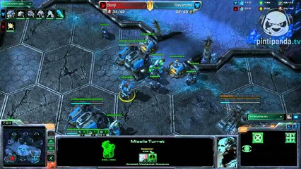 Revanche(T) vs Bonji(P) g2 RO4- Starcraft 2 Masters Cup #7