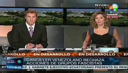 Aclara Jaua en Buenos Aires entuertos sobre la policía de Venezuela