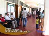 La carga procesal en los juzgados laborales se incrementa en cien por ciento, lo cual es un problema.