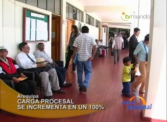 La carga procesal en los juzgados laborales se incrementa en cien por ciento, lo cual es un problema.