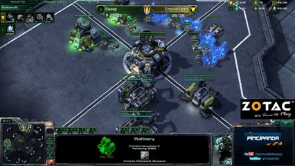 Sleeep vs Happy PvT ZOTAC Cup Round 5 [1080p]