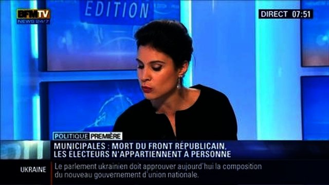 Politique Première: Municipales 2014: Le Front Républicain est mort - 27/02