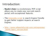 Naukri clone, timesjobs script, monster clone, job site script