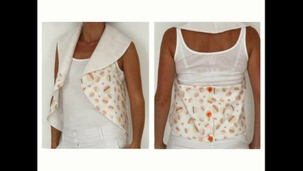 cours de couture - Apprendre à coudre un boléro réversible - Tuto de couture