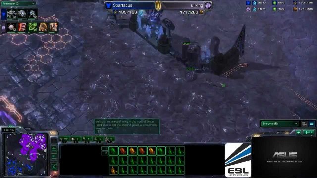 uliking vs Spartacus g1 ESL TR ASUS Ustalar Kupası