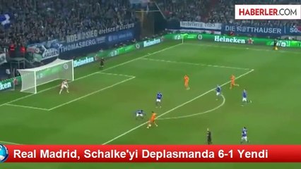 Schalke 04 (1) Real Madrid (6) Maç Özeti ve Golleri izle.