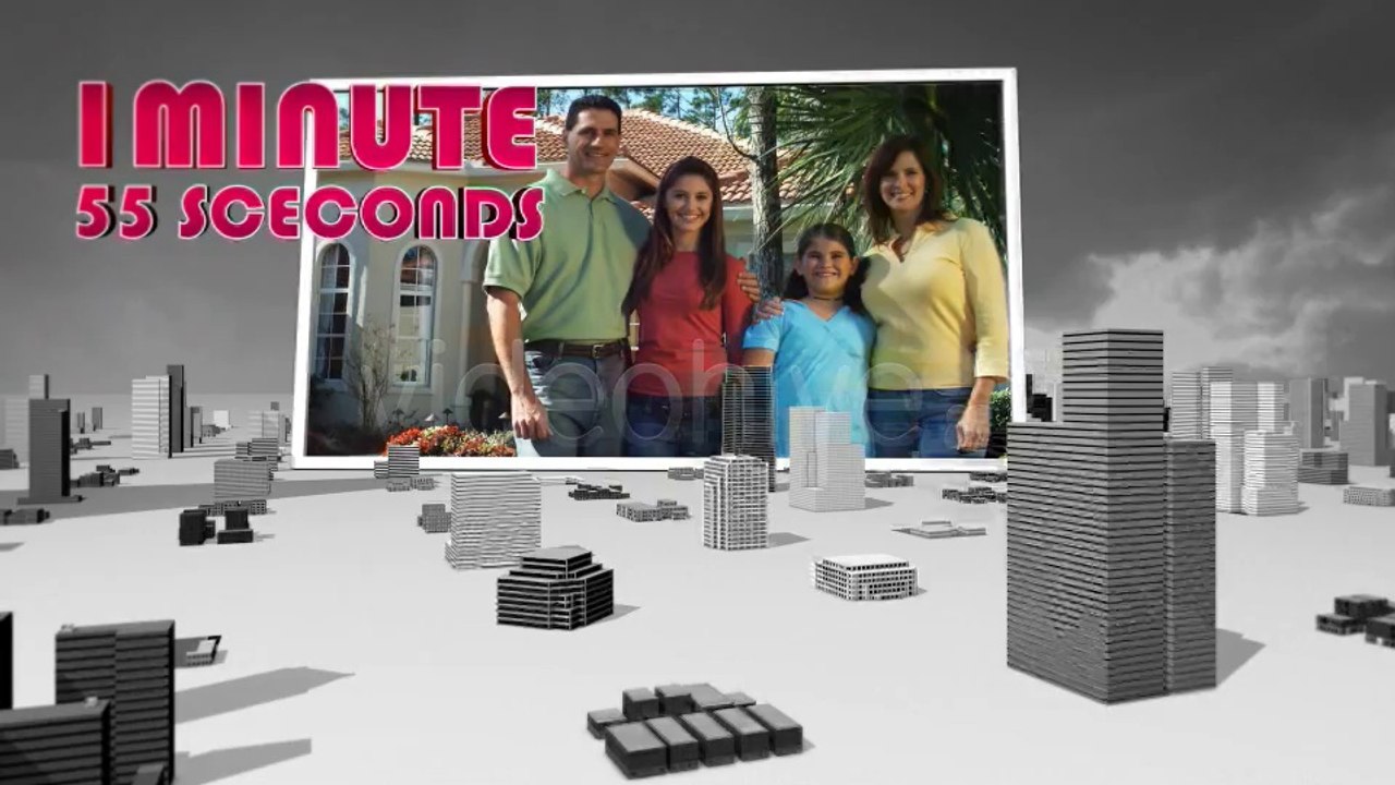 3d City Top Of The World - After Effects Template