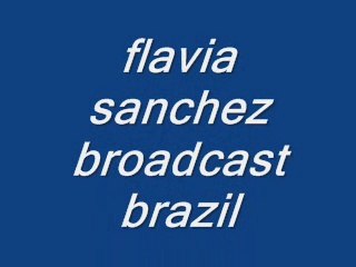 flavia sanchez broadcast brazil on Tagged
