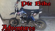 Pit Bike Adventures - EP. 4 - Trail Riding, Exploring New Areas, And Random Wheelies