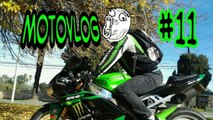 Squid Runs A Red Light, Helping Out A Homeless Dude,Exhaust Sets Off Alarm  (MotoVlog #11)