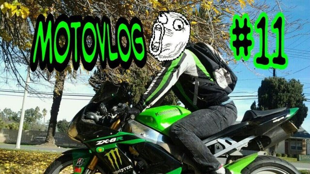 Squid Runs A Red Light, Helping Out A Homeless Dude,Exhaust Sets Off Alarm (MotoVlog #11)