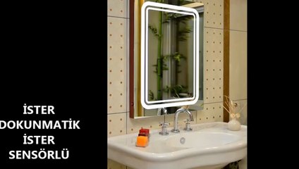 LEDLİ BUĞU YAPMAYAN BANYO AYNASI