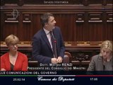 Roma - Camera dei Deputati, votata la fiducia al Governo Renzi (26.02.14)